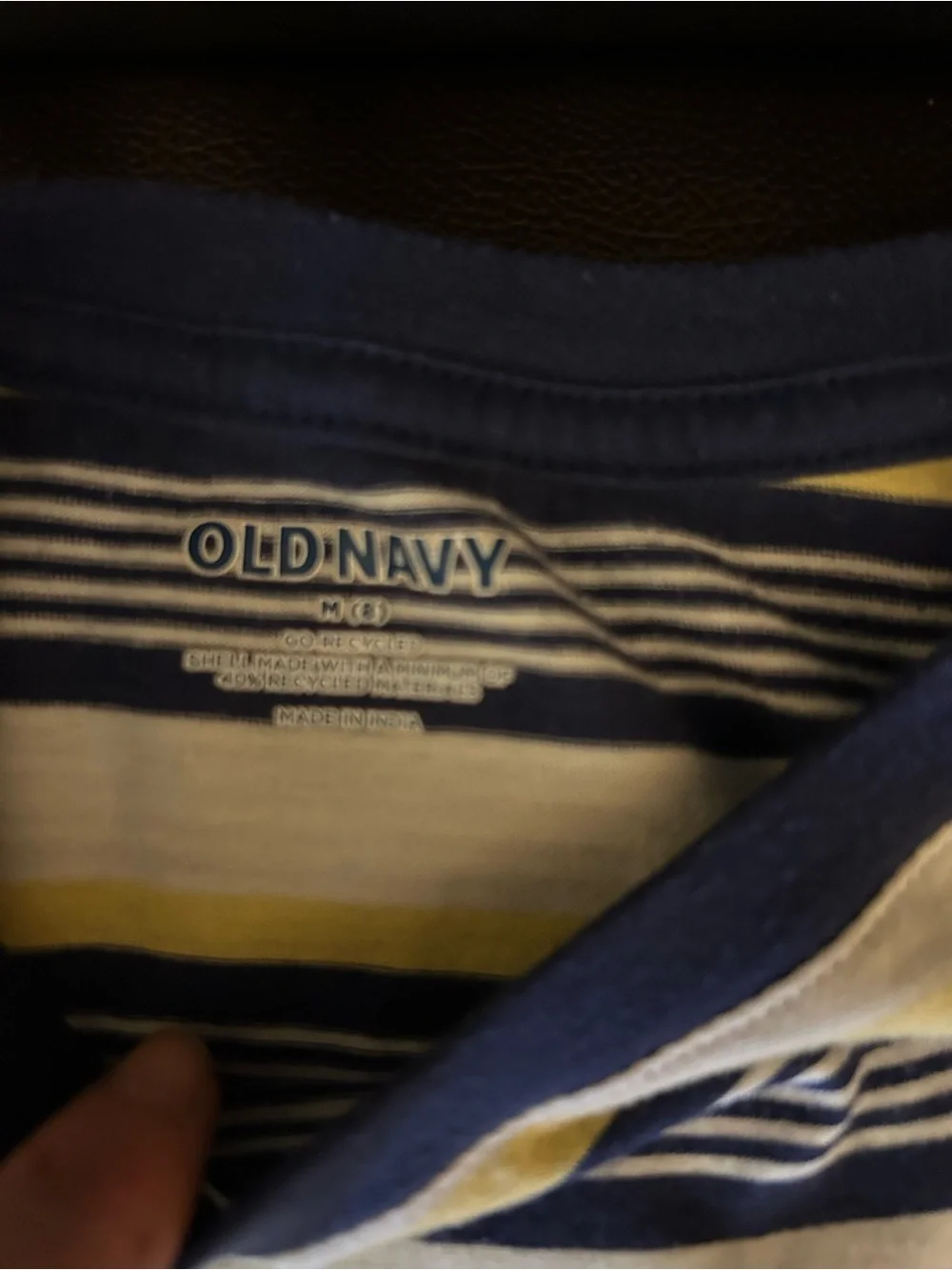 Old Navy Striped T-Shirt.‎ Boys M 8.